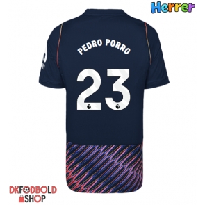 Tottenham Hotspur Pedro Porro #23 Udebanetrøje 2026-27 Kort ærmer